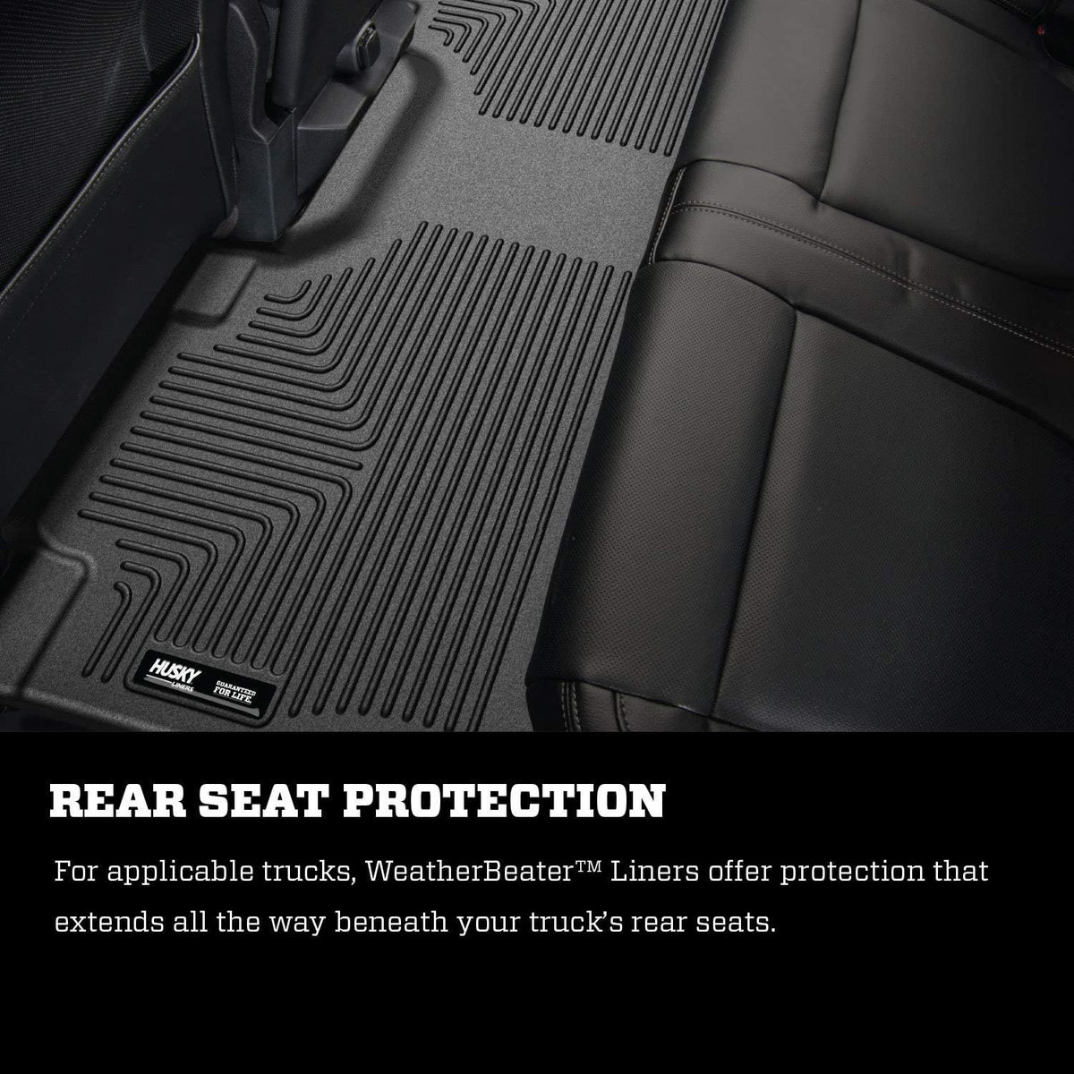 Black 2nd Seat Floor Liner M593