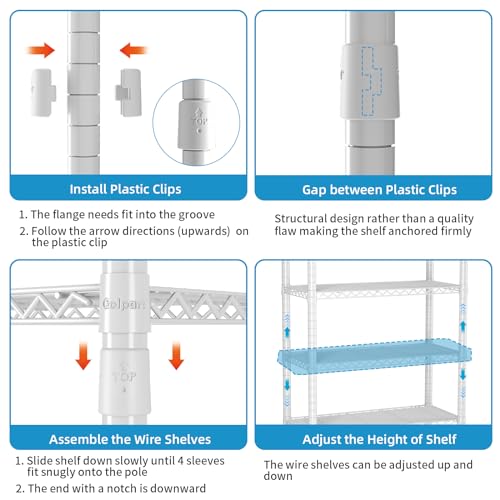 Over The Washer and Dryer Storage Shelf J3073