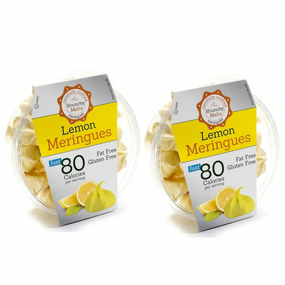 Gluten Fat Kosher Pareve Lemon Meringues Cookies E8588