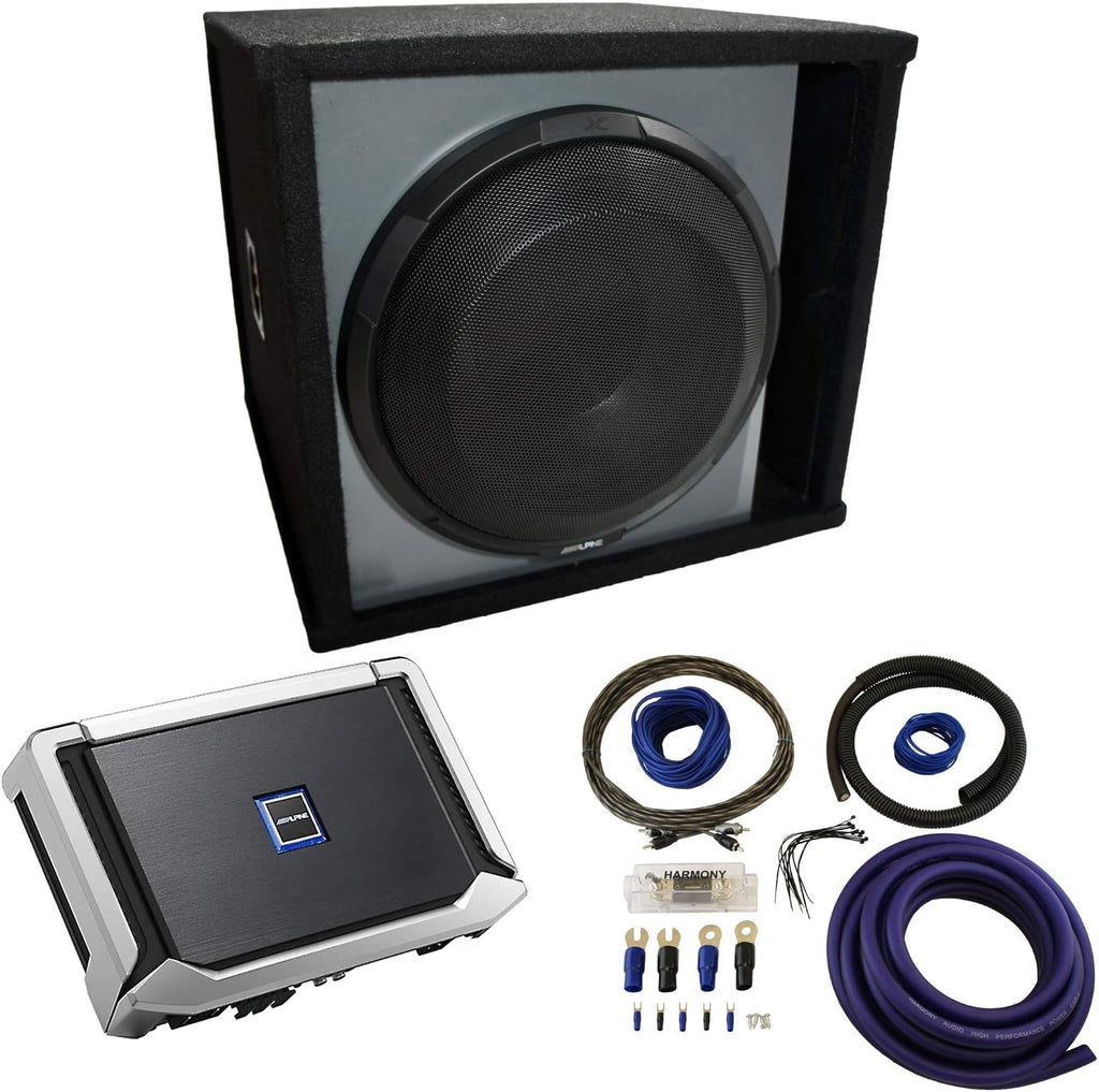 Ported Dual 10 Car Audio Subwoofer Enclosure Y28029