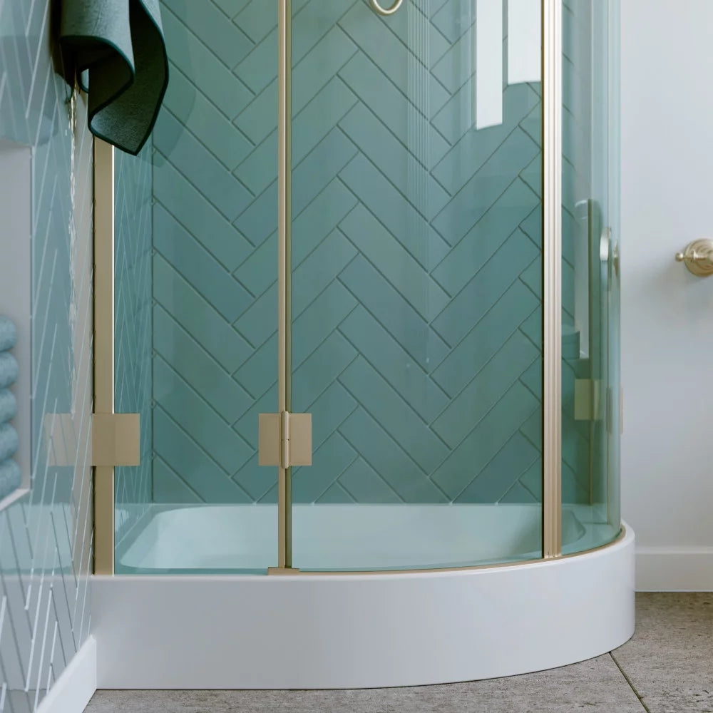 32 x 32 Acrylic White Neo-angle Shower Base R33520