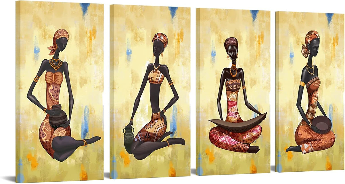 African Women Wall Pictures Canvas Art Prints A995
