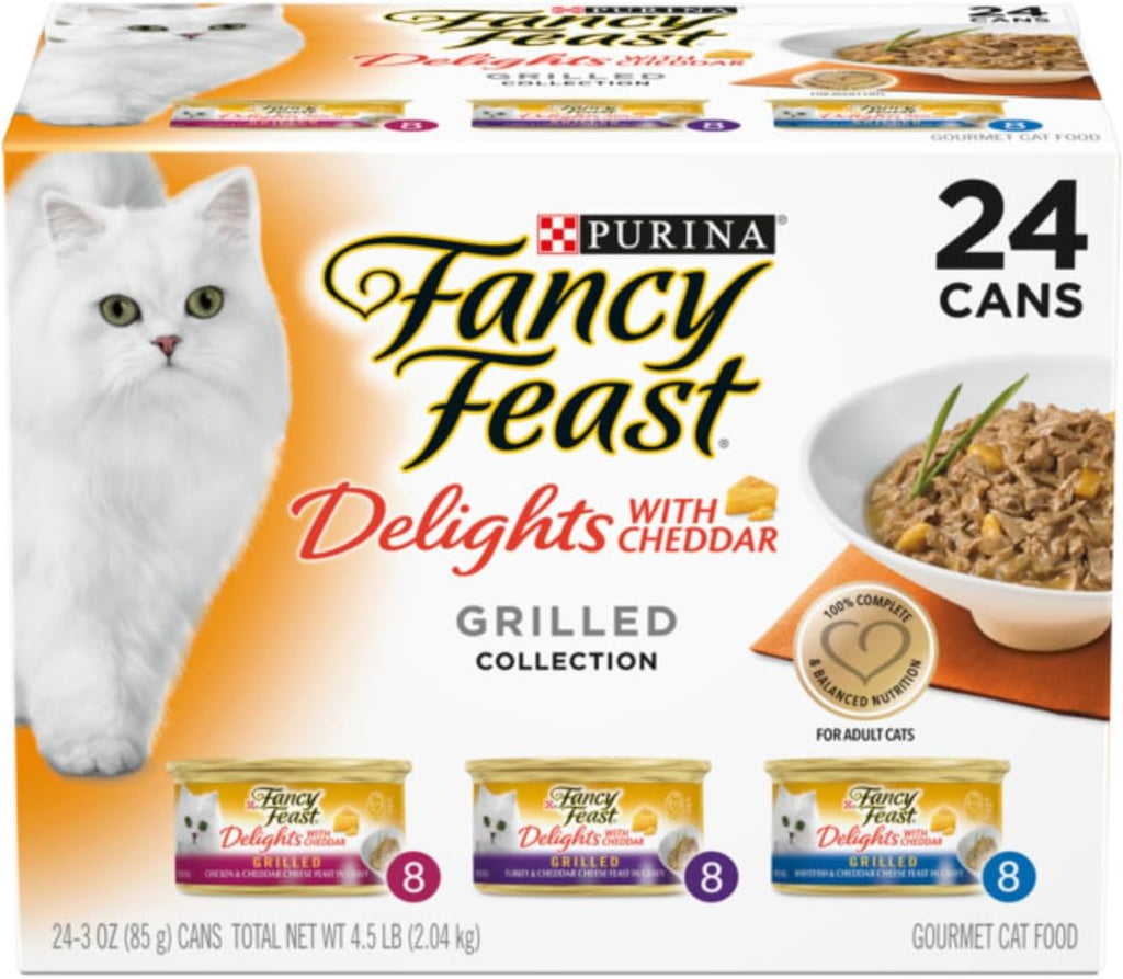 3 OZ Wet Cat Food Variety Pack, 24 CT U546