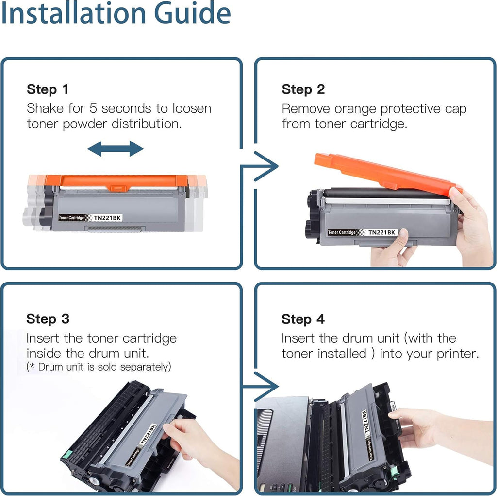 Compatible Toner Cartridge Replacement 5-Pack X392