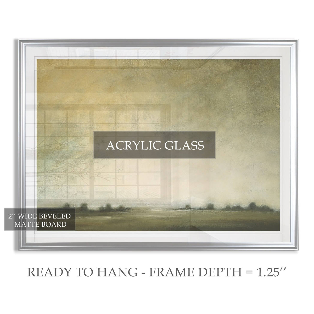 Framed Giclee Print 18x24 T122