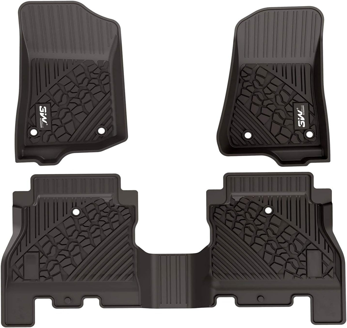 Black TPE Floor Mats Full Set R580099