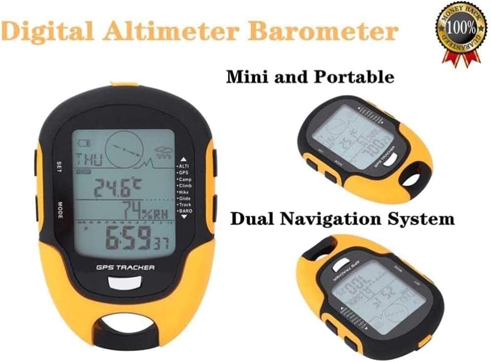 Digital IPX4 Waterproof Altimeter Barometer E22396
