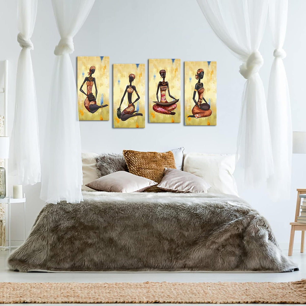 African Women Wall Pictures Canvas Art Prints A995
