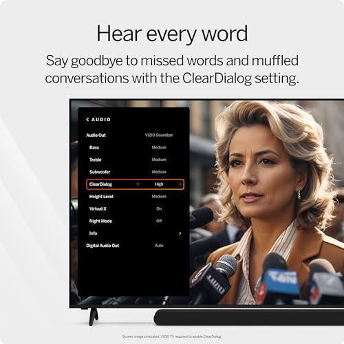 2.0 Soundbar with Dolby Atmos & DTS:X, Bluetooth Speaker U10699