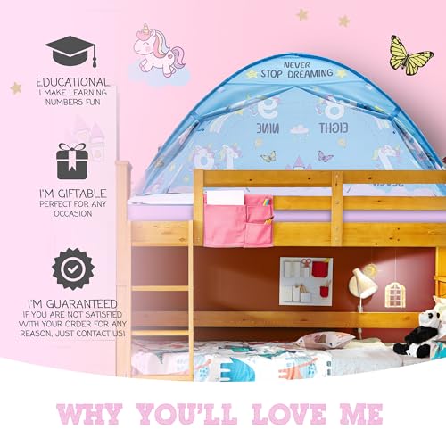 Pink Twin Size Bed Tent A1561
