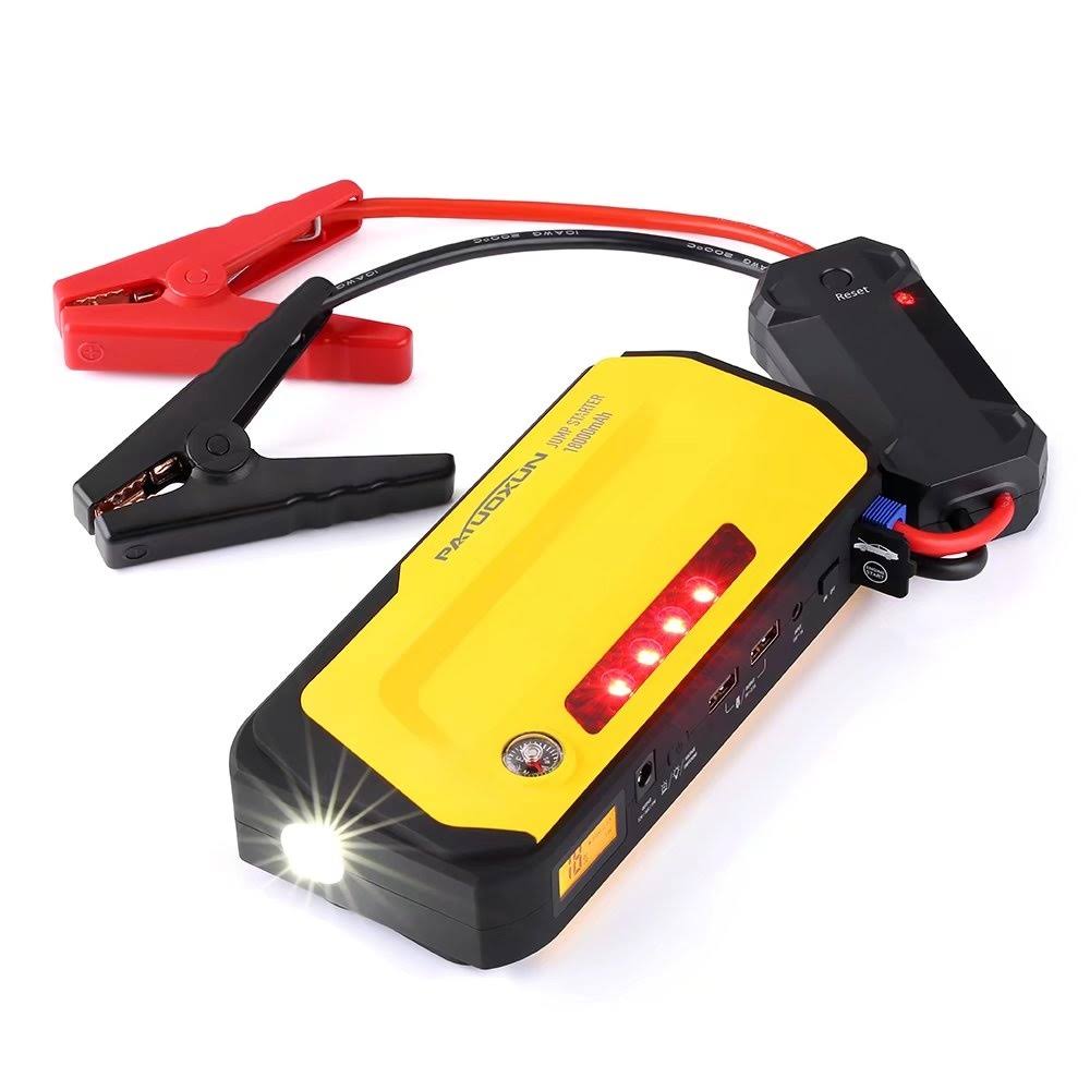 18000mAh Portable Car Jumpstarter with LCD Screen Q981796