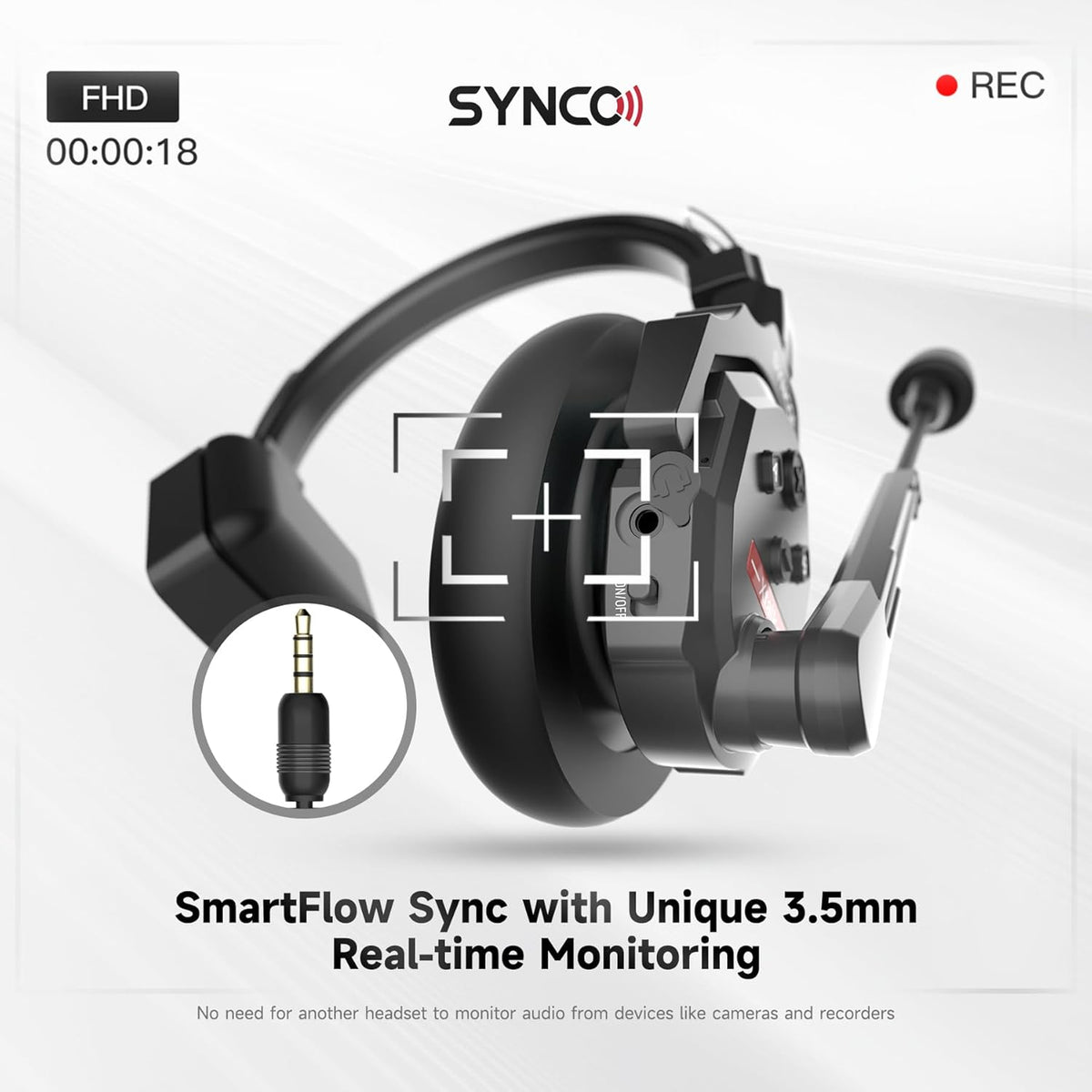 2.4GHz Wireless Headset with Microphone Intercom System (2PCS) D451