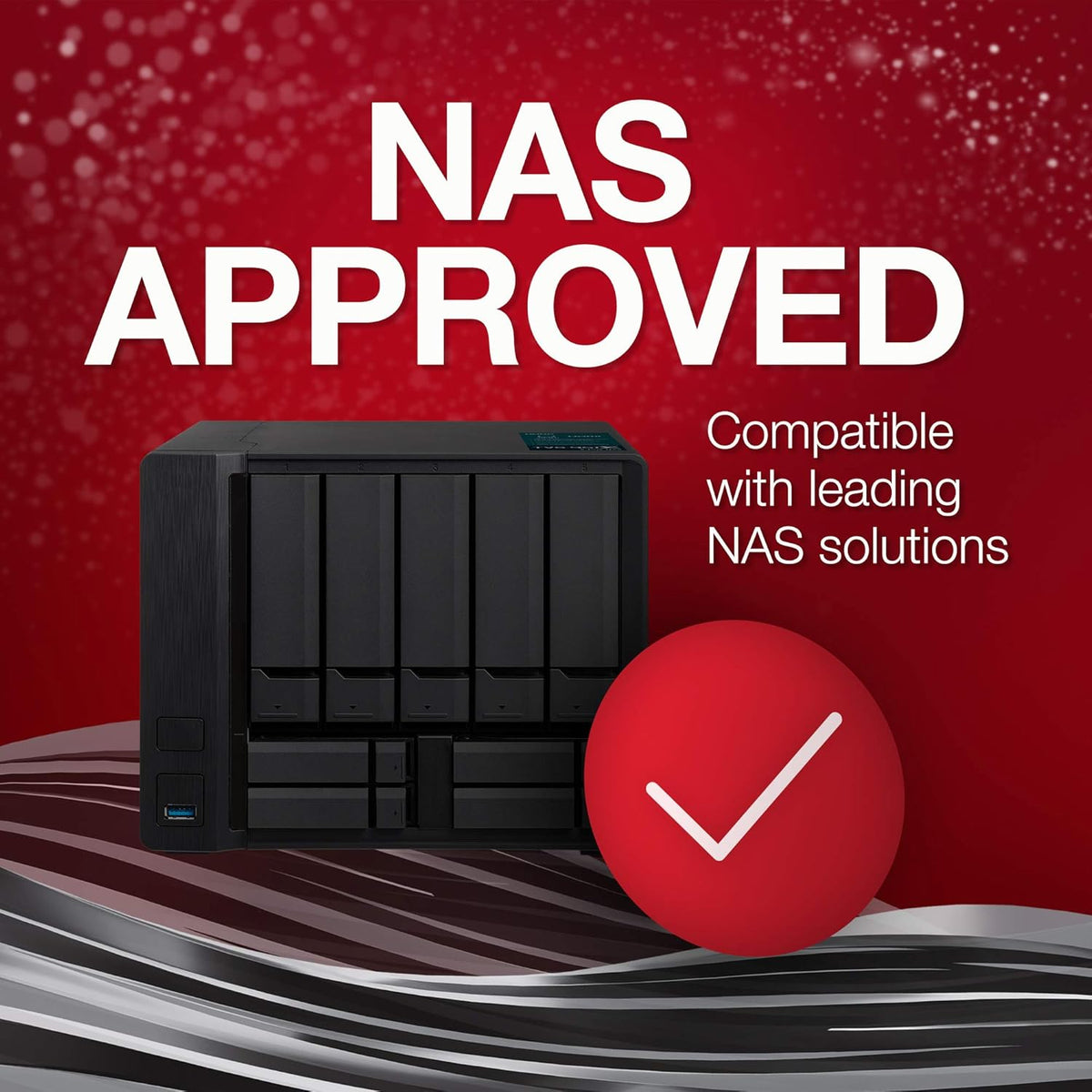 6TB NAS Internal Hard Drive HDD 3.5 Inch SATA 6Gb/s 7200 RPM 256MB Cache W862