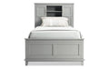 Gray Full Bookcase Bed N465797