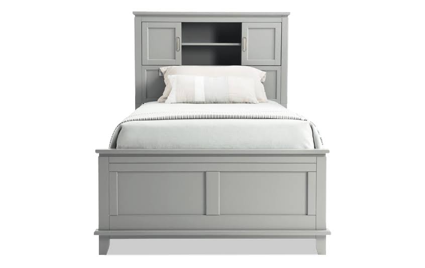 Gray Full Bookcase Bed N465797