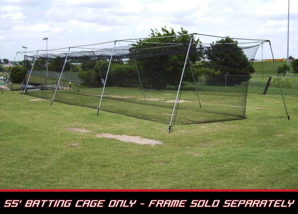 55x12x12 Twisted Poly Batting Cage Net E914762