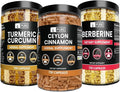Ceylon Cinnamon, Berberine, and Turmeric 730 Capsules G6718