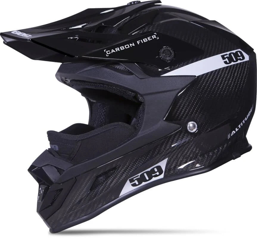Gloss Black Carbon Fiber Helmet I91966