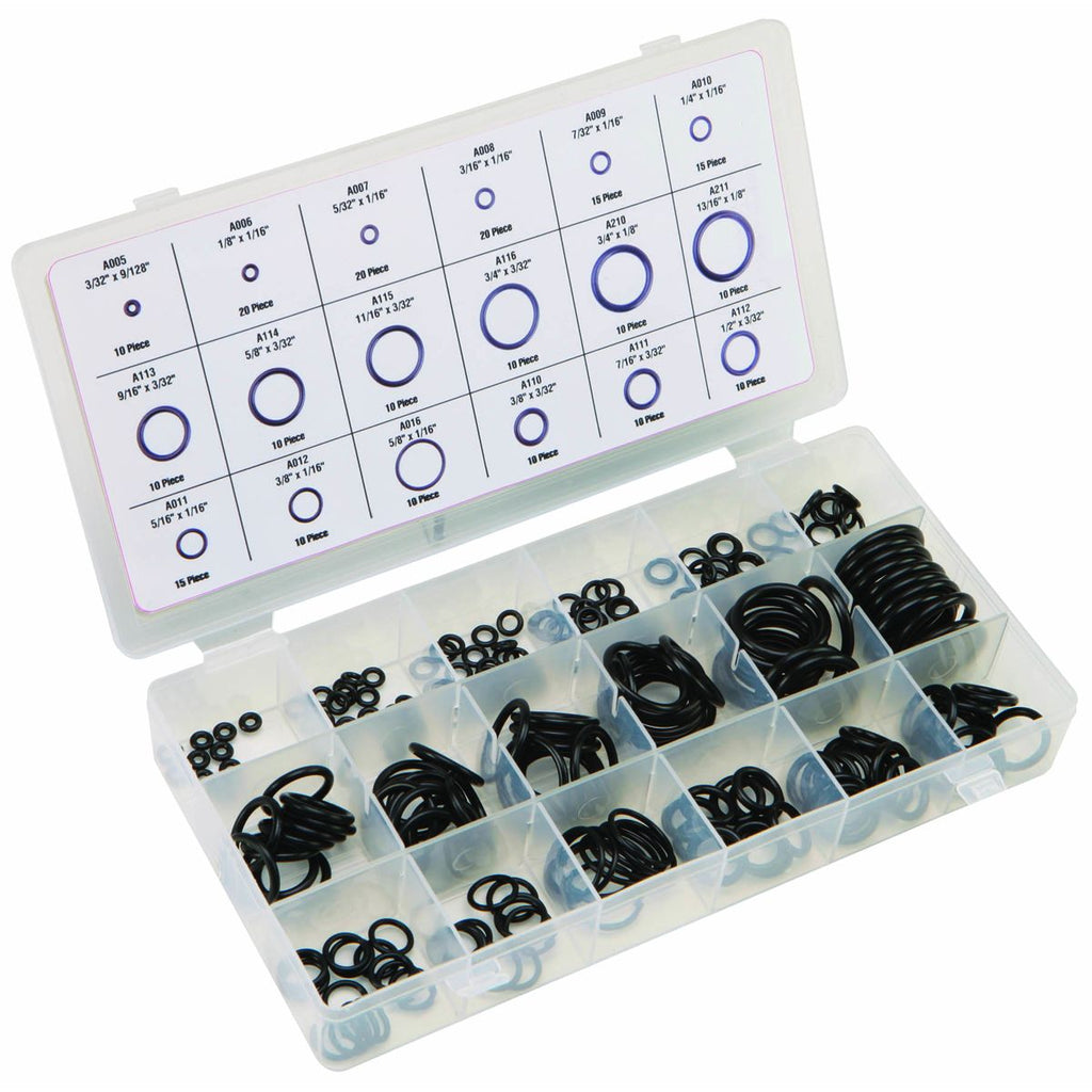 Nitrile O-Ring Assortment, 225 Piece Z767
