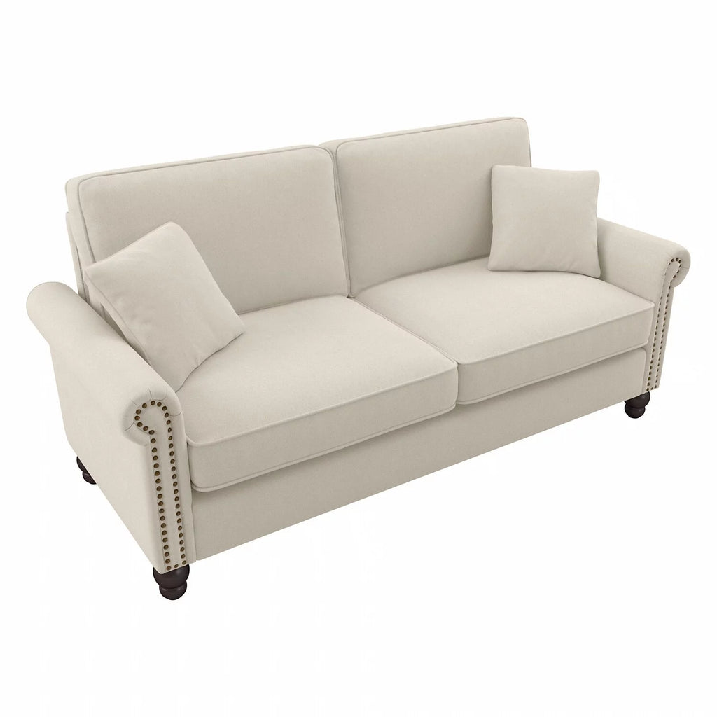 Cream Herringbone Fabric Sofa D85521