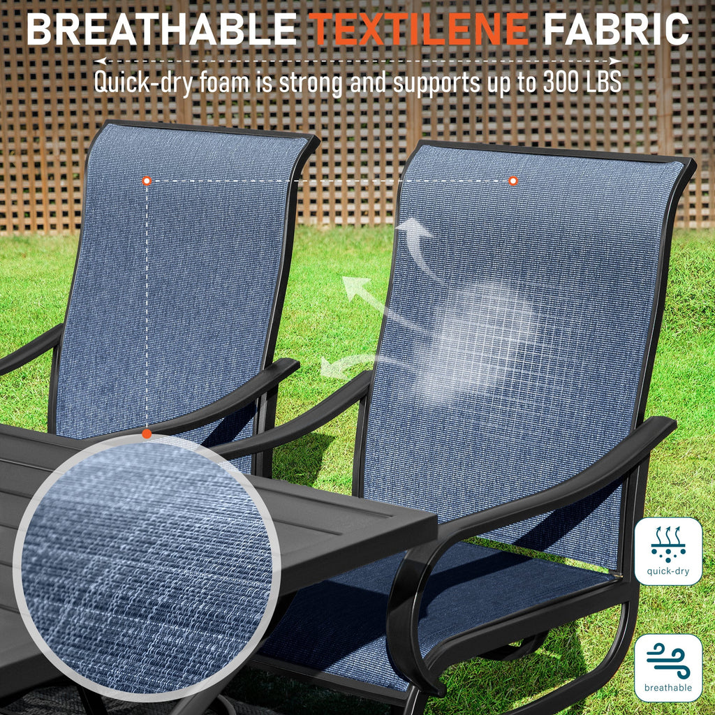 9 Piece Outdoor Patio Dining Set R865