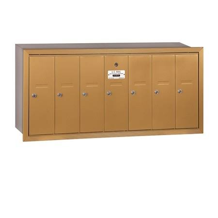 Aluminum Vertical Mailbox 7 Doors G369