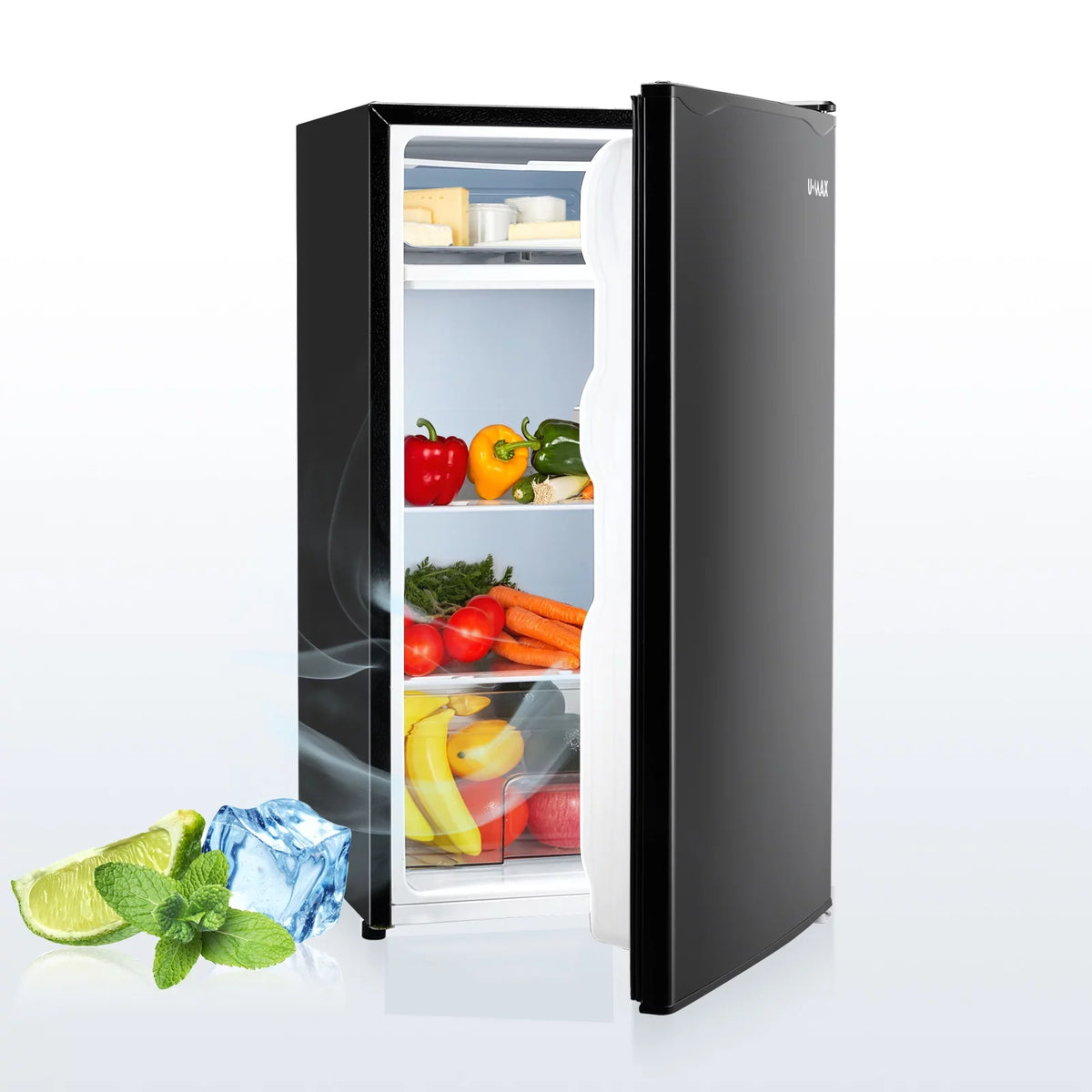 3.2CU FT Single Door Reversible Refrigerator N7520