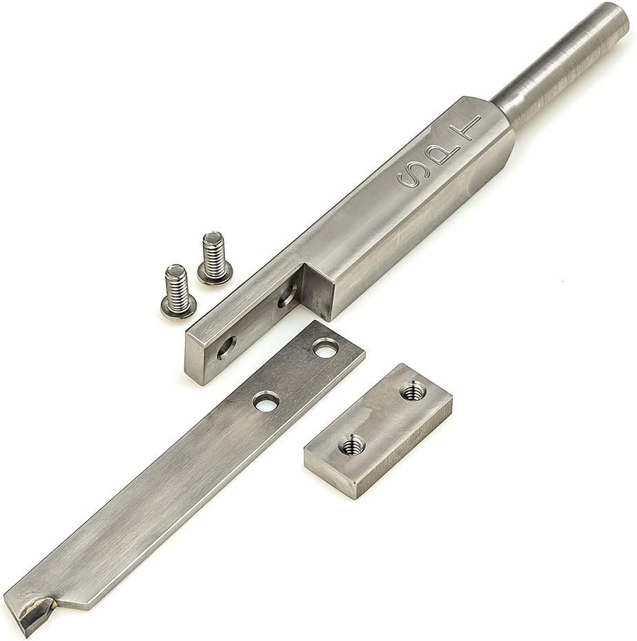 Carbide Parting and Grooving Tool for Wood Turning Lathe, Pack of 2 S156461