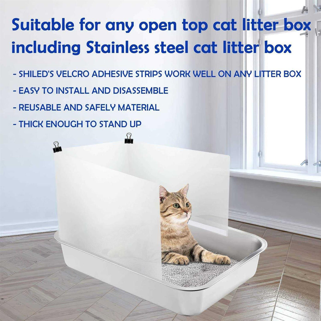 3 Pcs Cat Litter Box Pee Shields W975561