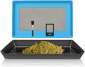 Black & Blue Bud Trimming Tray with 150 Micron Kief Screen, Pack of 2 T40939