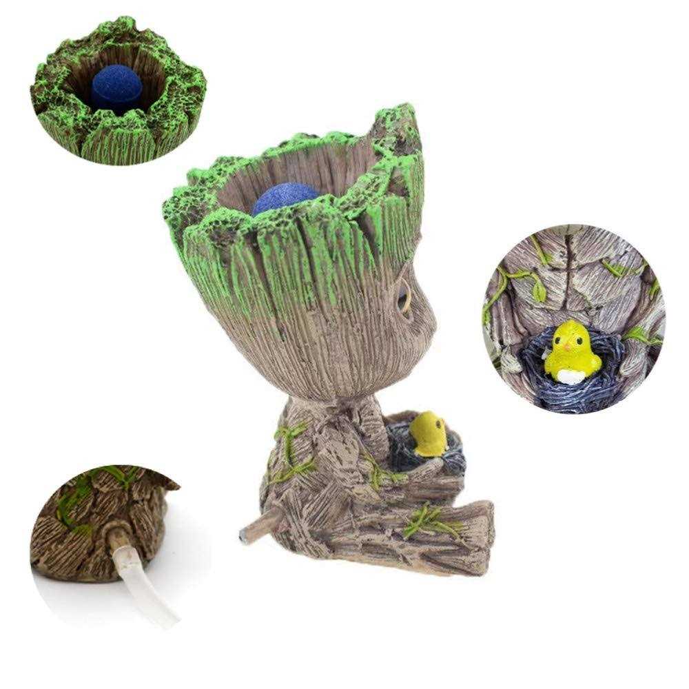 Aquarium Air Bubbler Decorations Fish Tank Air Stone Set J72958