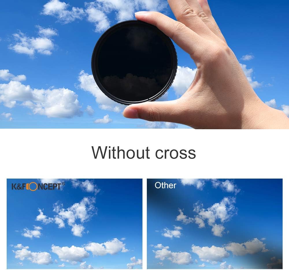 62mm Variable ND Filter ND8-ND128 HD VND Filter F365126