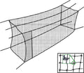 55x12x12 Twisted Poly Batting Cage Net E914762