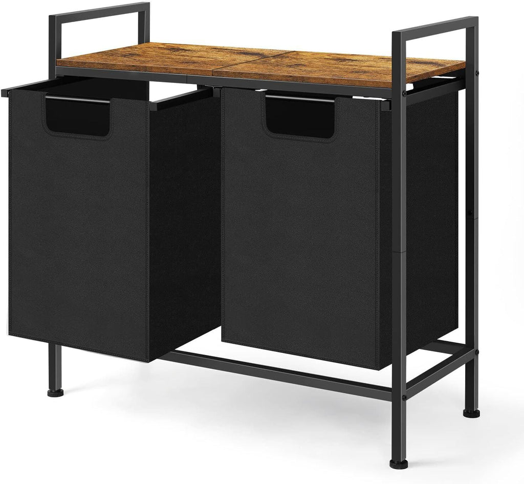 Laundry Hamper with Top Shelf T6181