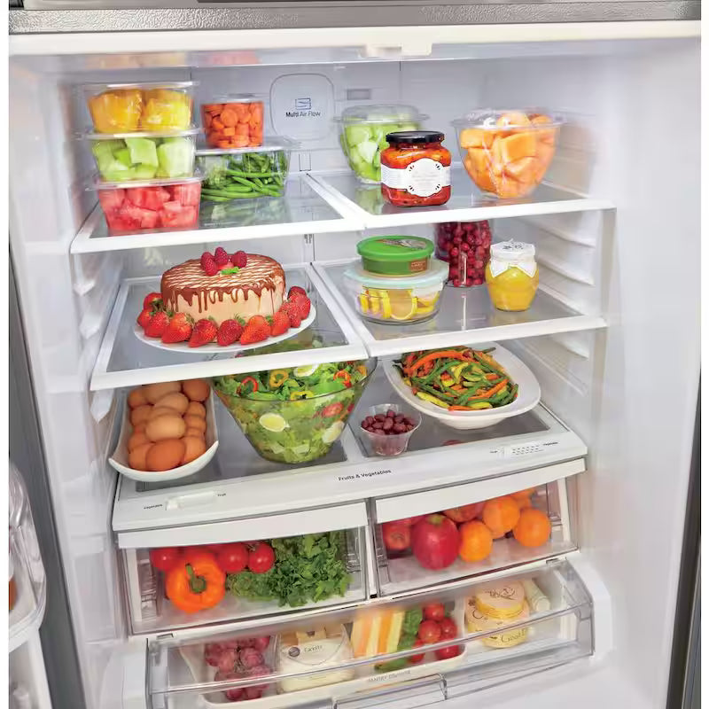 22 cu. ft. French Door Refrigerator with Ice Maker in Stainless Steel M946