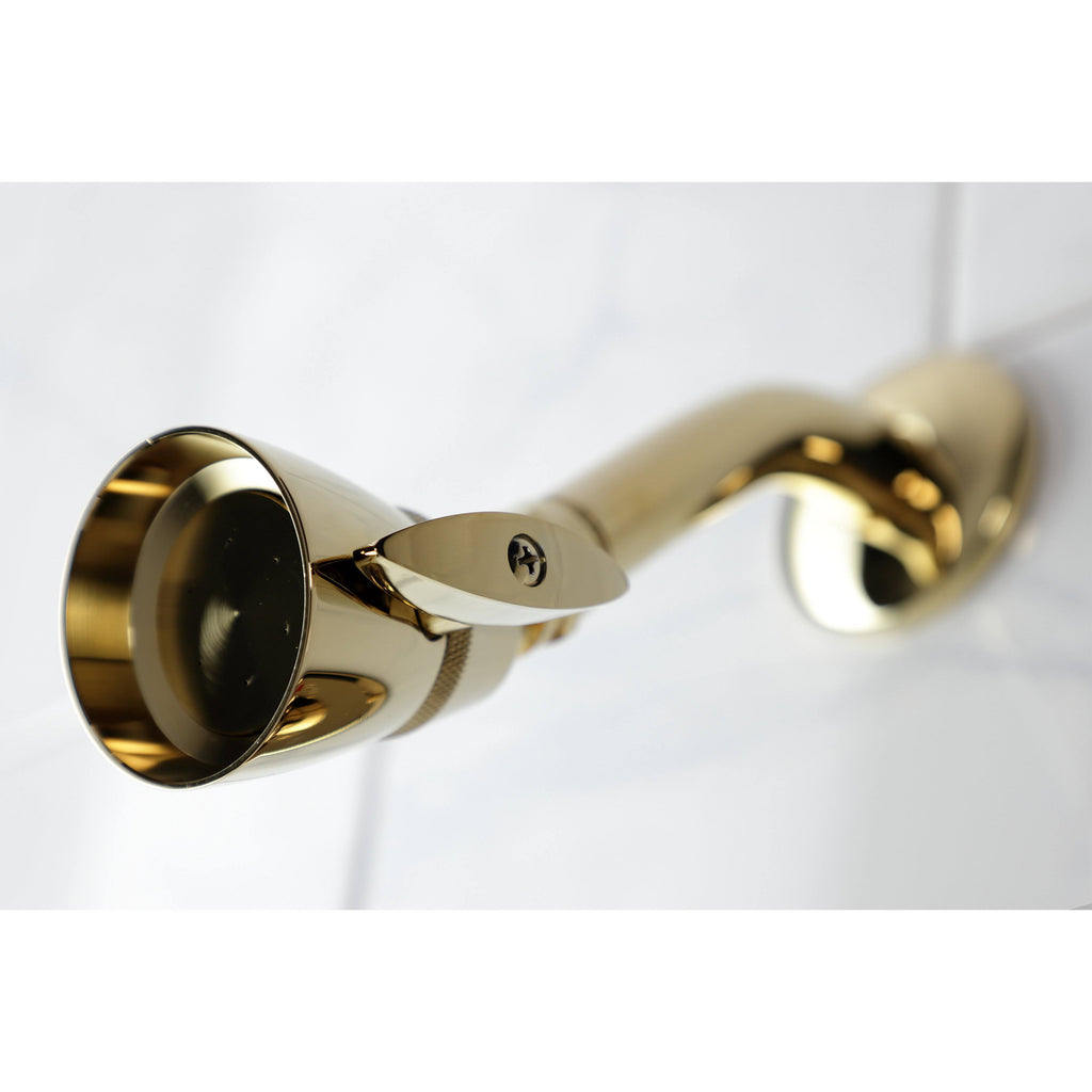 Polished Brass Tub and Shower Faucet J636