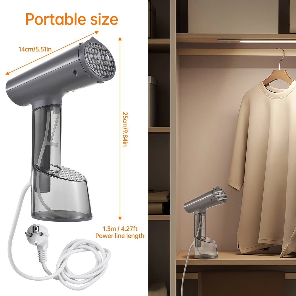 Handheld Garment Steamer 1000 Watts with Brush B496265