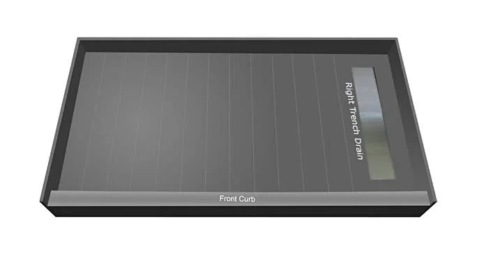 36" X 72" Rectangular Shower Base Z25488