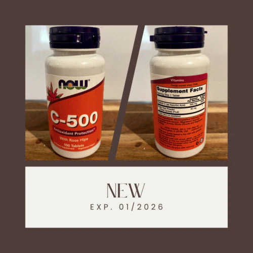 Vitamina C-500, 100 tabletas D5886