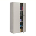 72 inch Vertical Metal Storage Cabinet Light Grey B358404