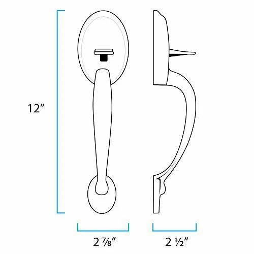 Keyless Entry Deadbolt Lock with Keypad Door Knob U755