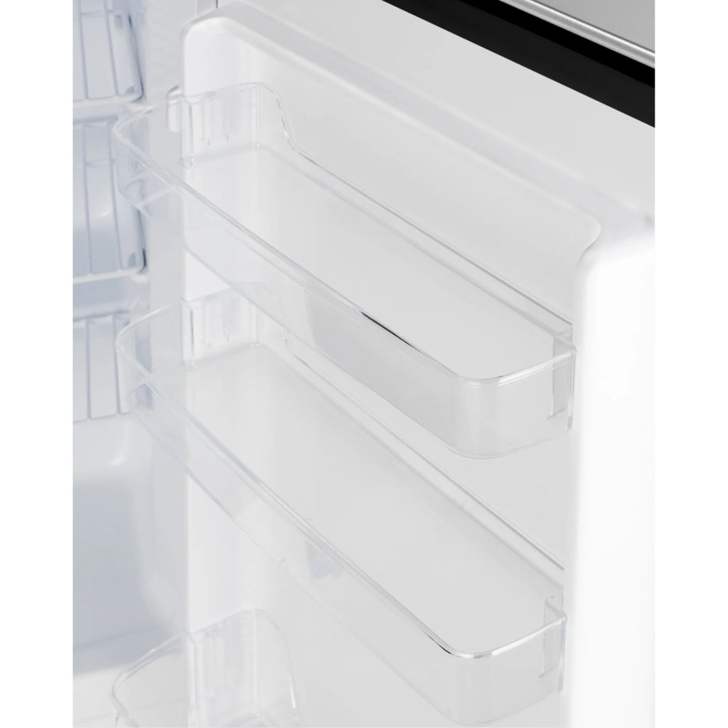 24 in. Built-In All-Freezer, Stainless Steel & Black S8855