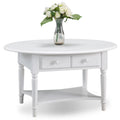 Oval Coffee Table in Orchid White A98588