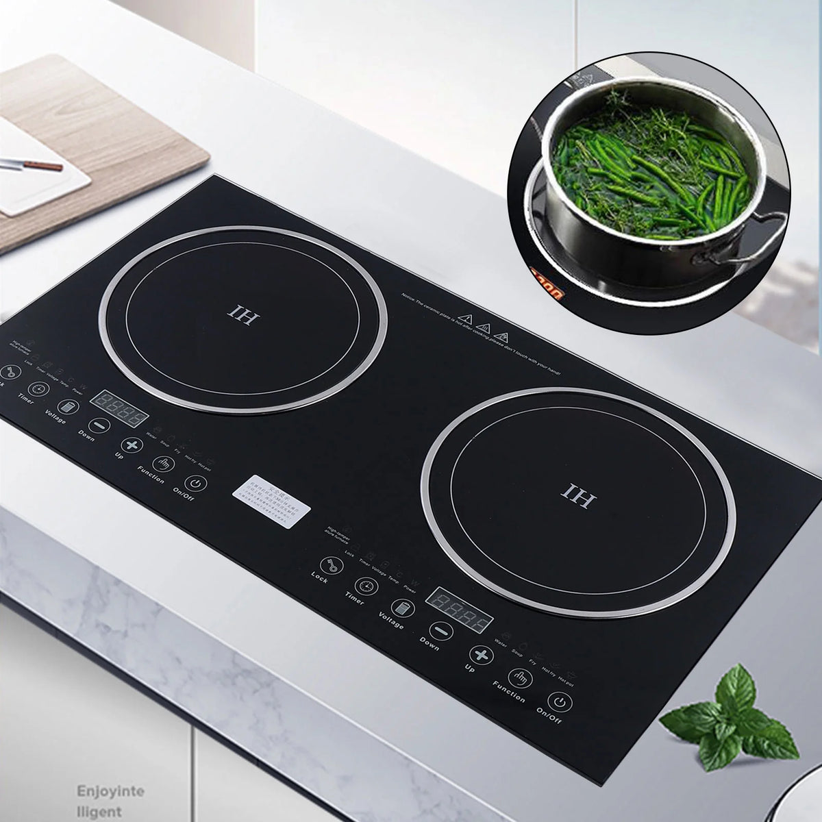 Double Burner Induction Cooktop B704517