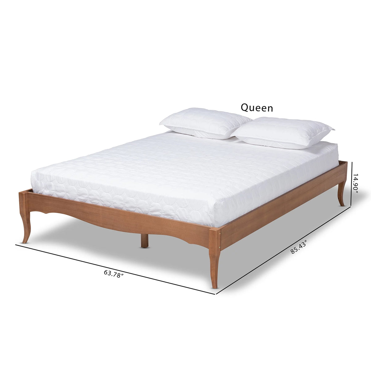 Queen Size Wood Bed Frame K82928