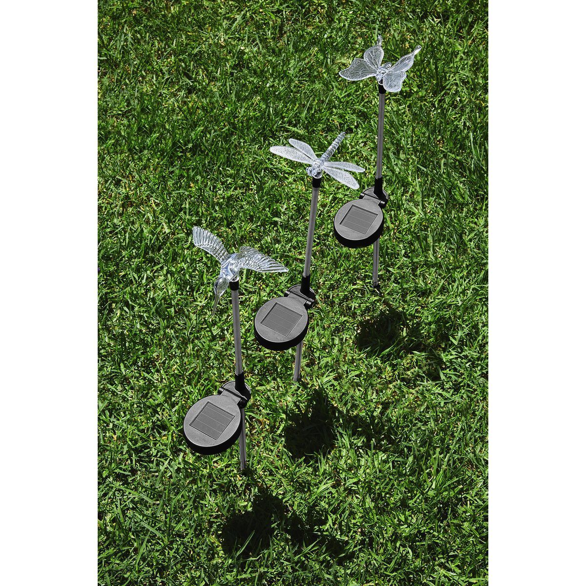 Solar LED Decorative Lights 3-Pack L668924