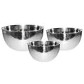 Stainless Steel Hammered Bowl Set, 3 Piece R939