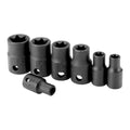 1/4 in., 3/8 in. Drive Impact Socket Set, 7-Piece Q426