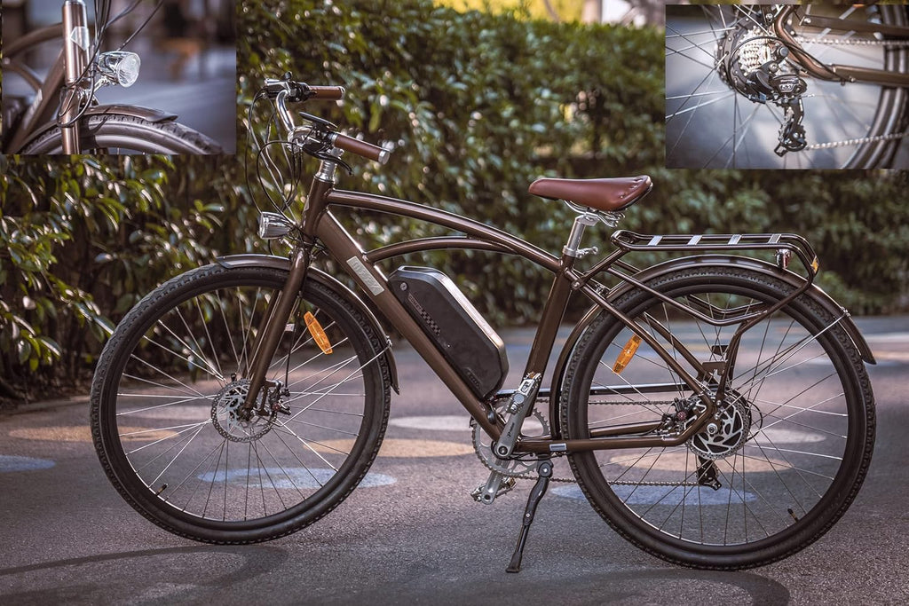 28 500W Electric Bicycle with 48V 12.8Ah Removable Battery J9852