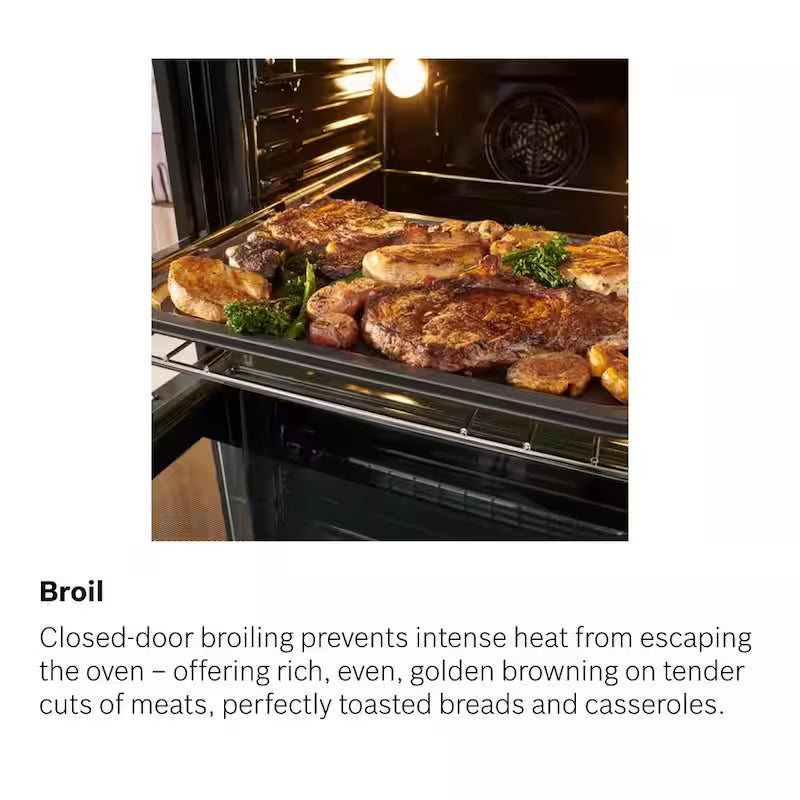 30 in Built-In Electric Convection Wall Oven and Microwave in Stainless Steel C23591